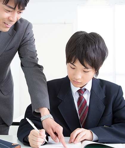 塾業界では珍しい「人対人」重視の塾長